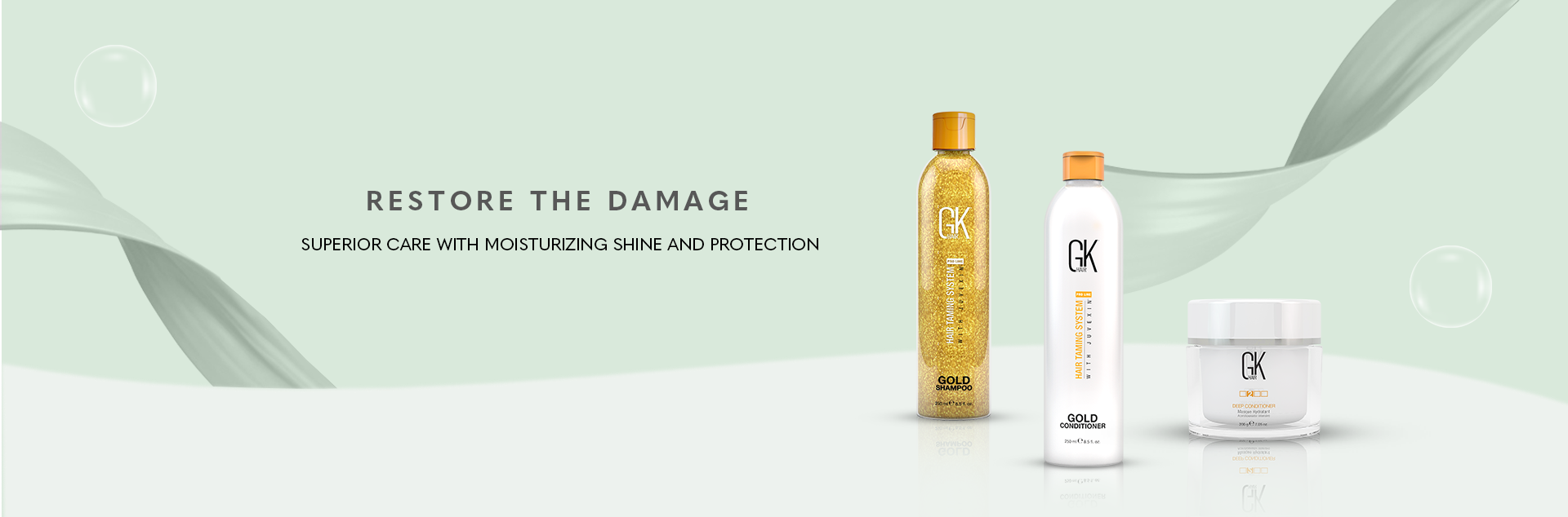 GK Extreme Damage Shampoo Conditioner