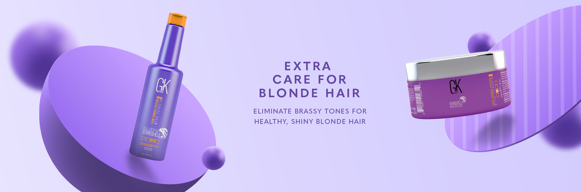 GK Hair Blonde Care Shampoo Masque