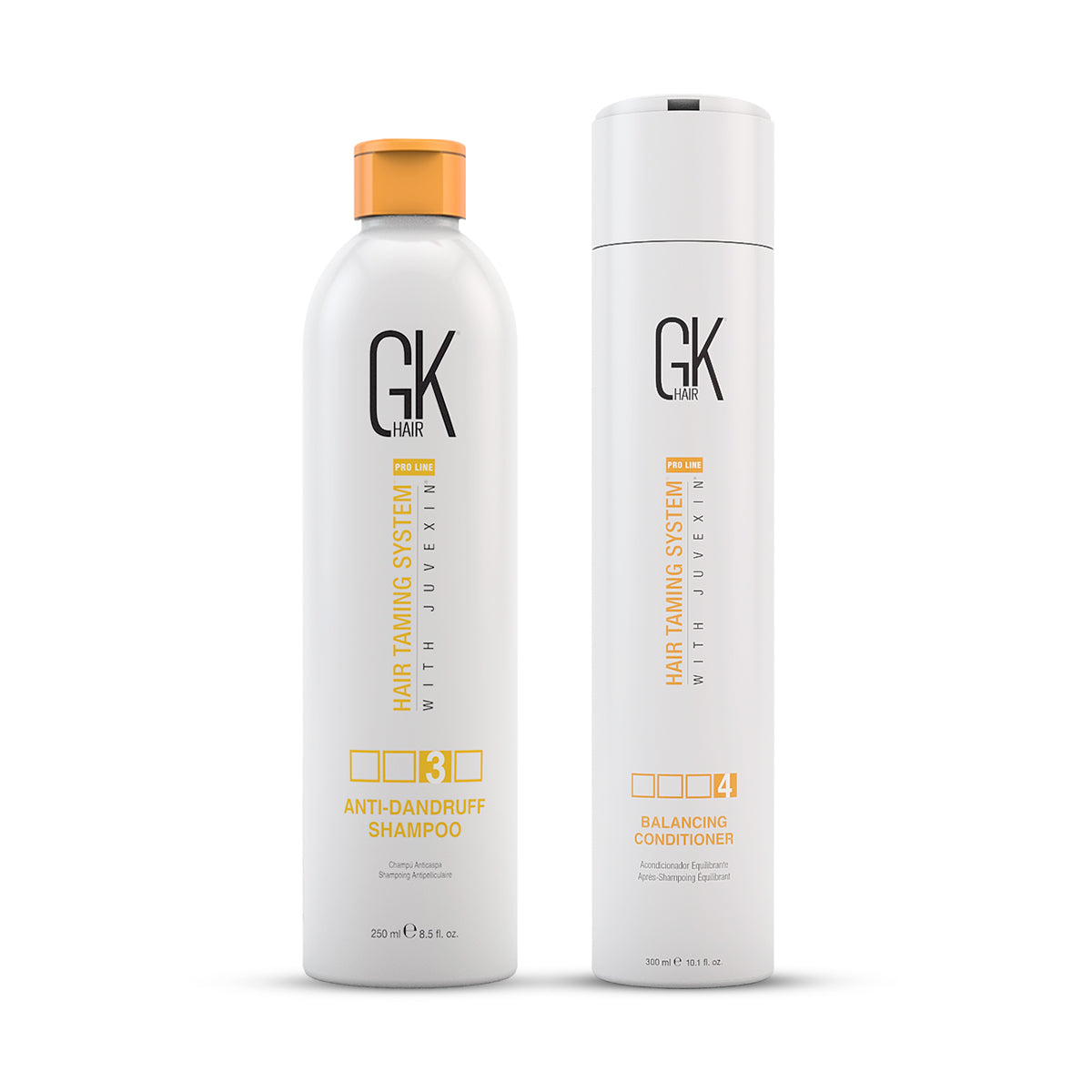 GK Hair Anti Dandruff Shampoo 250 Ml with Balancing Conditioner 300 Ml