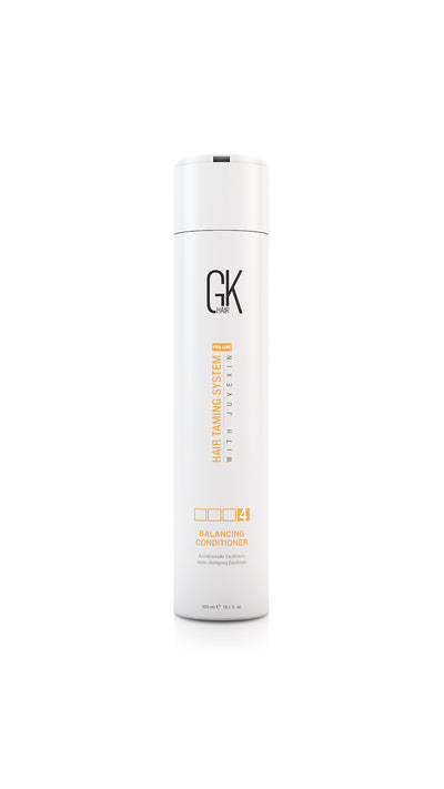 GK Hair Balancing Duo 300 Ml + Argan Serum 50 Ml with GK Hair Professional Brush