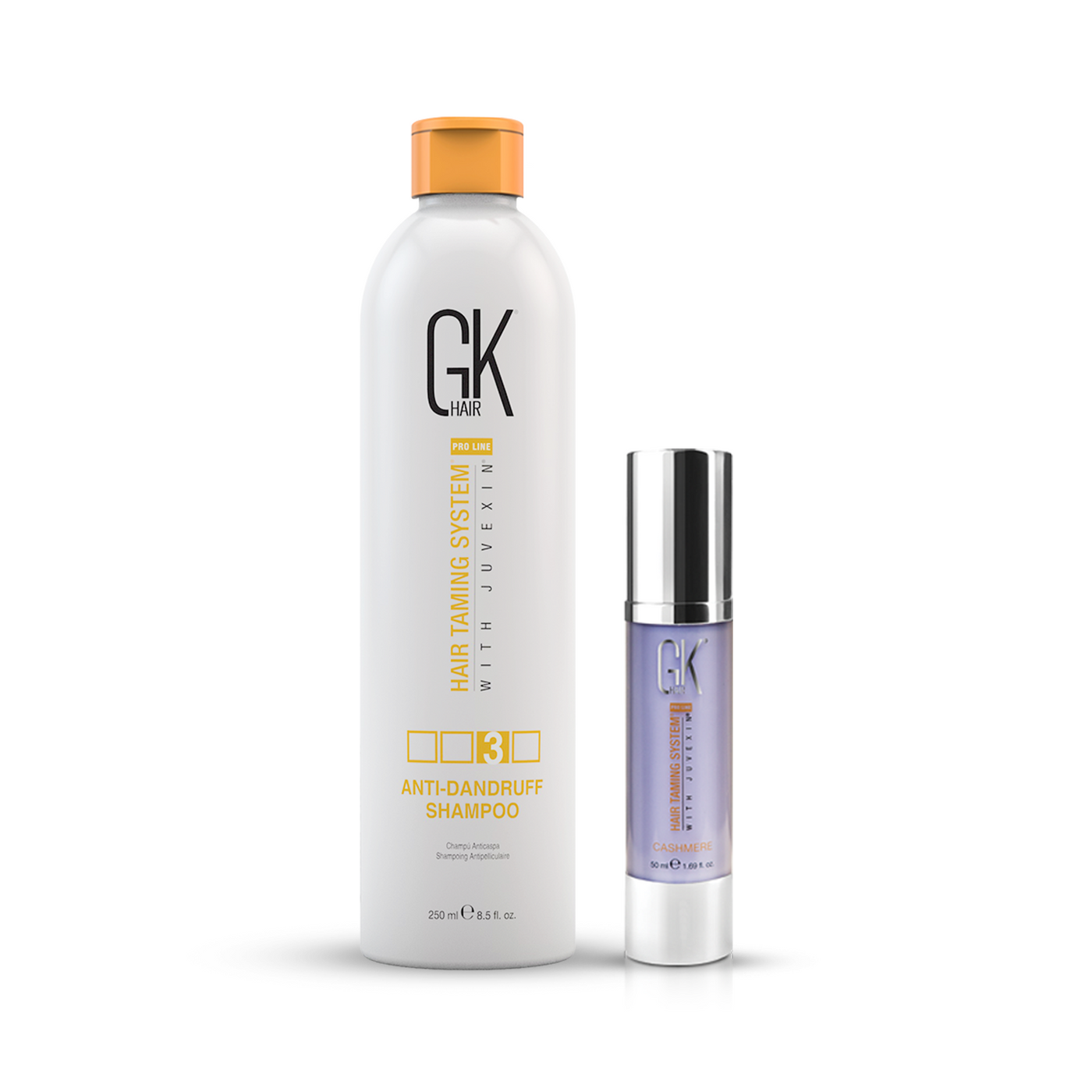 GK Hair Anti Dandruff Shampoo 250 Ml with Cashmere 50 Ml