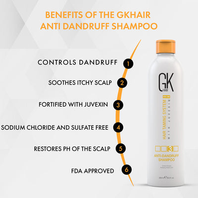 GK Hair Anti Dandruff Shampoo 250 ml