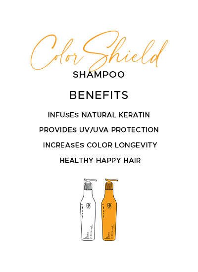 GK Hair Color Shield Shampoo 650 ml