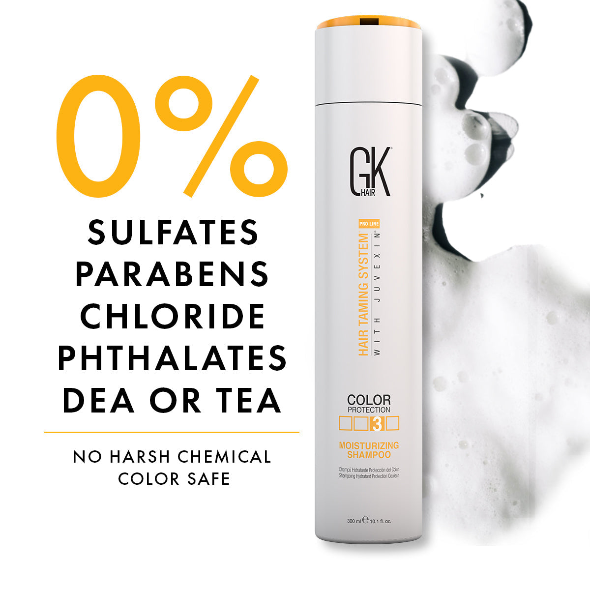 GK Hair Moisturizing Shampoo Color Protection 300 ml